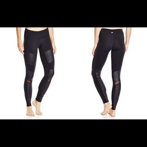 Alo Moto Leggings High Rise Small